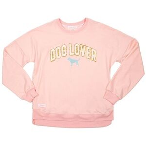 SIMPLY SOUTHERN DOG SPARKLE CREW LONG SLEEVE T-SHIRT